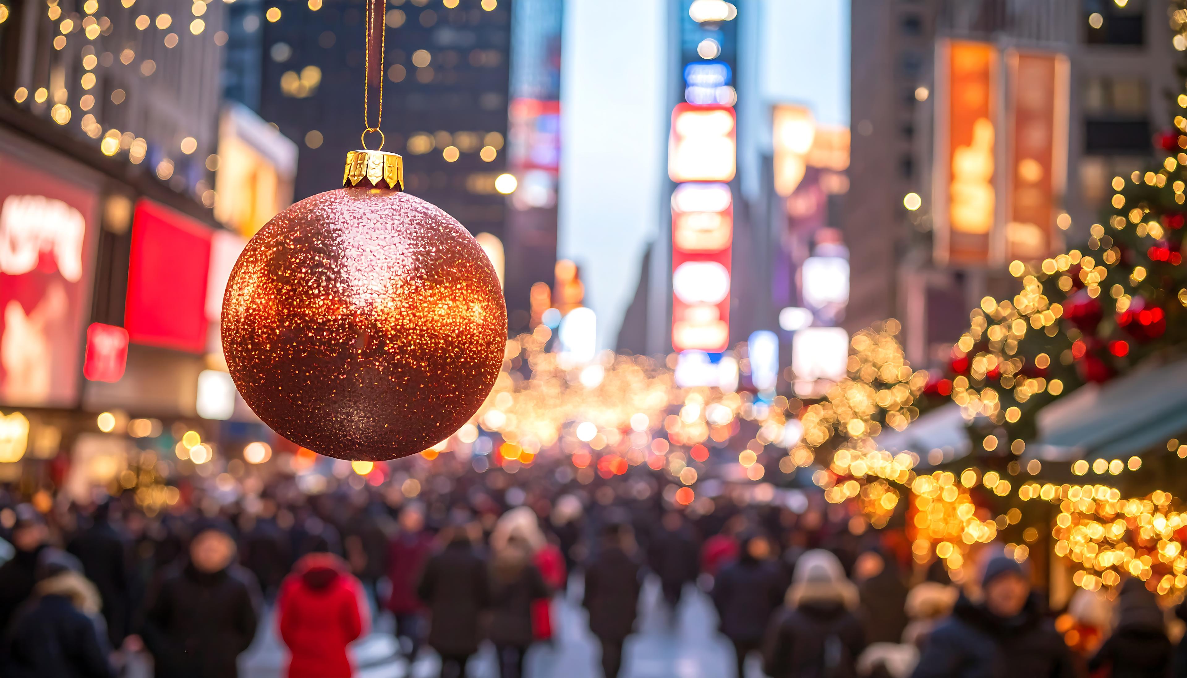 NYC holiday lights